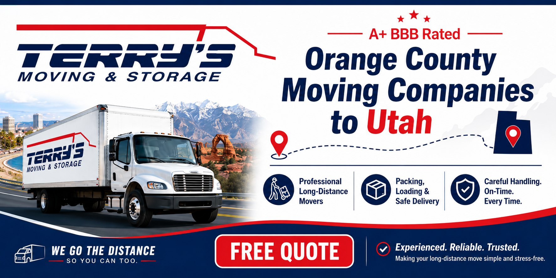 Moving Companies Orange County to Utah